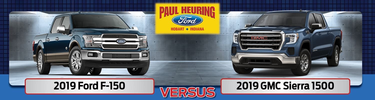 2019 Ford F-150 vs. 2019 GMC Sierra 1500