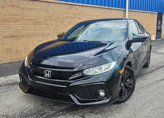 Used 2018 Honda Civic Hatchback EX with VIN SHHFK7H51JU232038 for sale in Hobart, IN