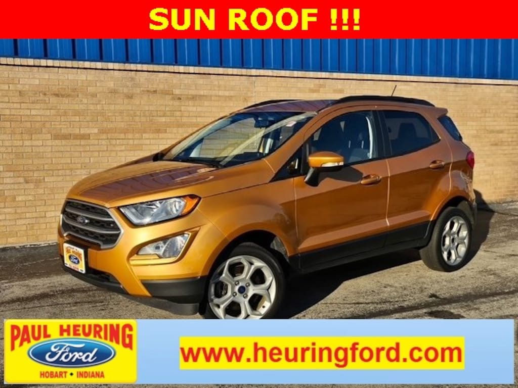 Used 2022 Ford EcoSport SE SUV