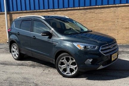Used 2019 Ford Escape Titanium with VIN 1FMCU9J9XKUA23554 for sale in Hobart, IN
