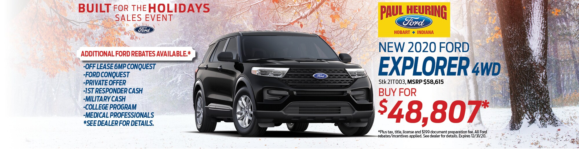 Ford Dealership in Hobart, IN Paul Heuring Ford