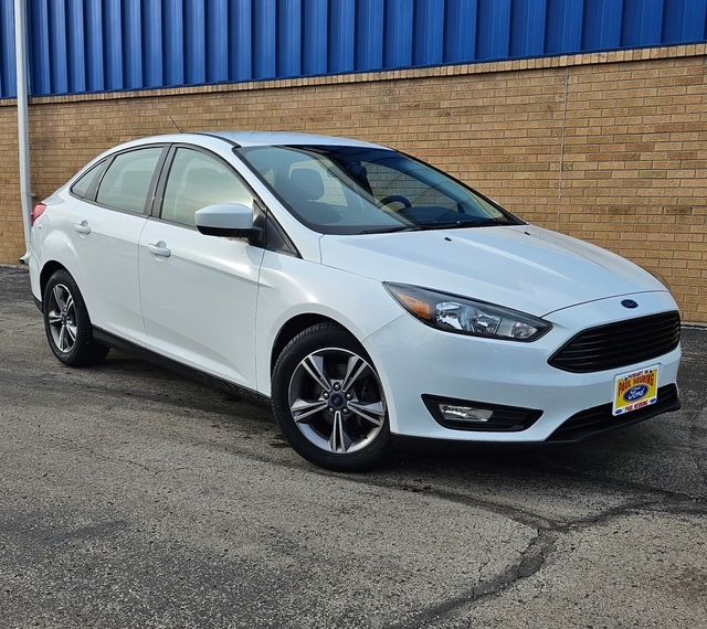 Used 2018 Ford Focus SE with VIN 1FADP3FE7JL257471 for sale in Hobart, IN