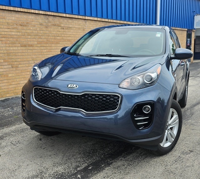 Used 2019 Kia Sportage LX with VIN KNDPMCAC5K7617983 for sale in Hobart, IN
