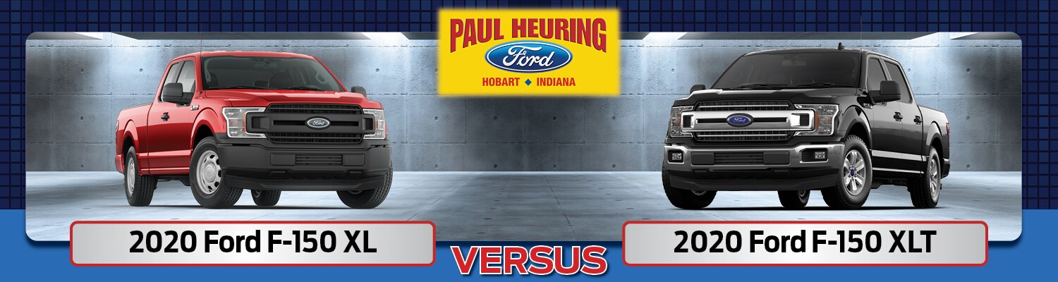 2020 Ford F-150 XL vs. XLT