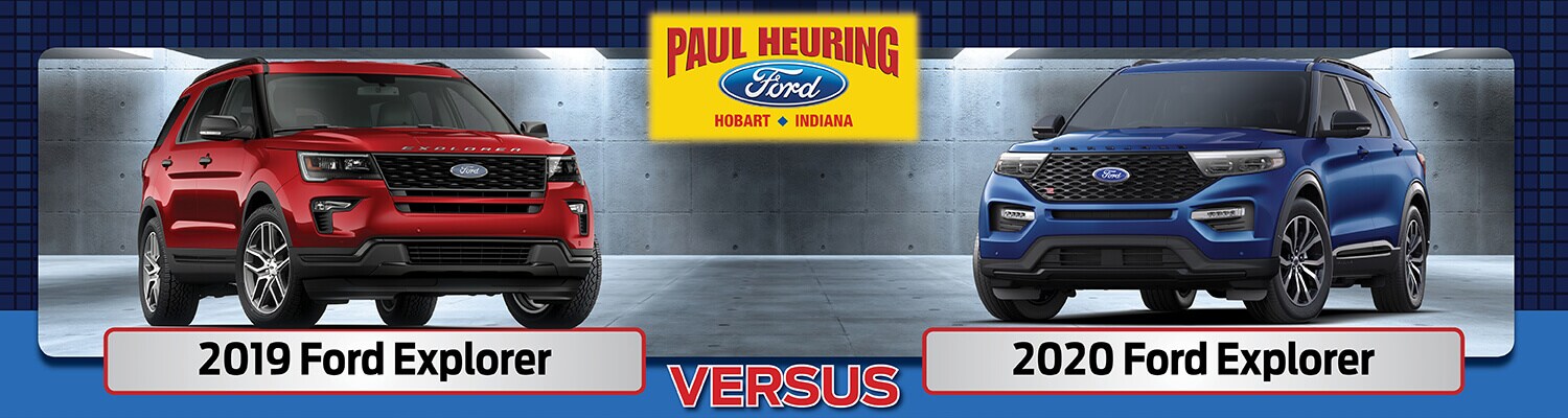 2019 Ford Explorer vs 2020 Ford Explorer