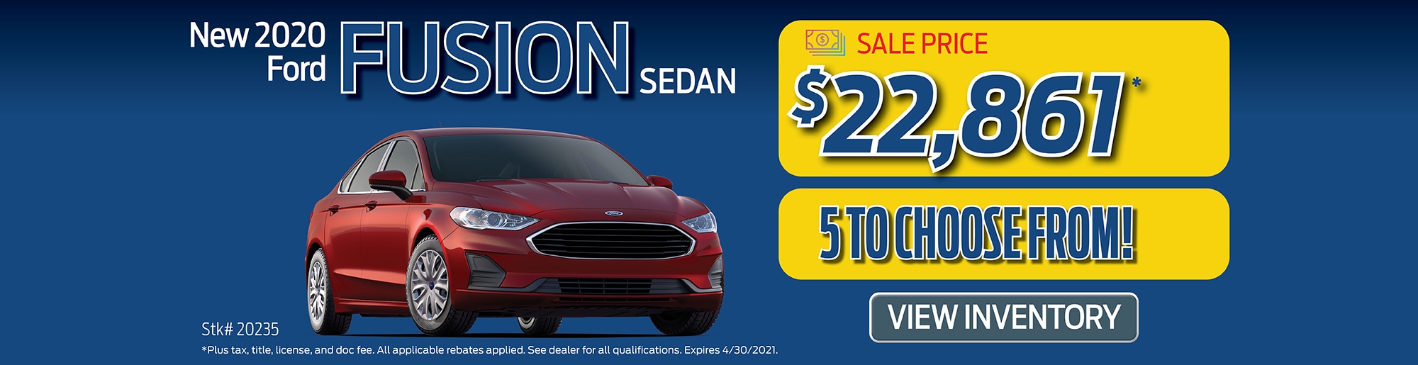 2020 Ford Fusion  | Hobart, IN
