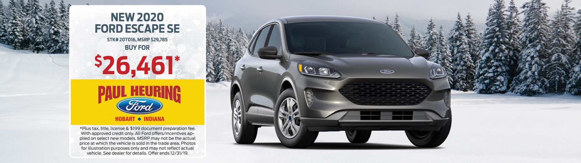 Ford Dealership in Hobart, IN Paul Heuring Ford