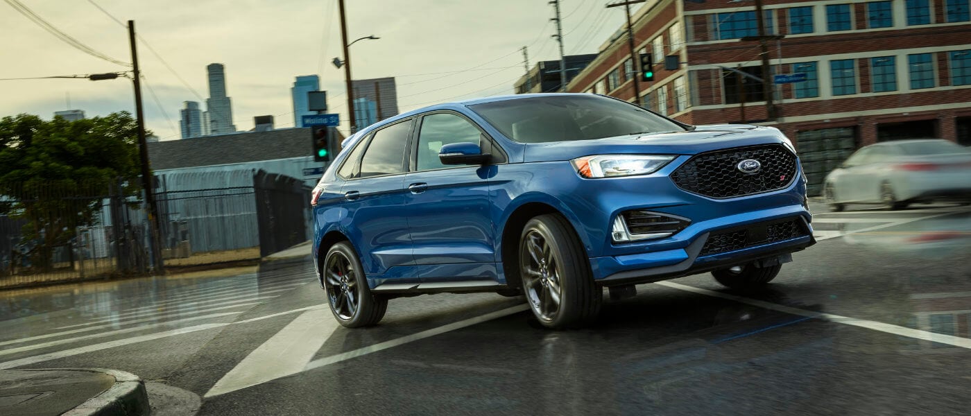 2020 Ford Edge driving