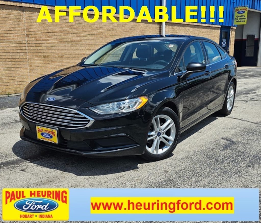 Used 2018 Ford Fusion SE Sedan