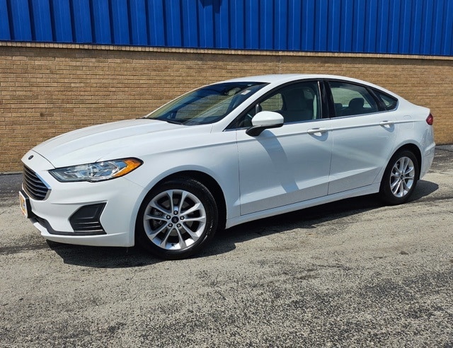 Used 2020 Ford Fusion SE with VIN 3FA6P0HD2LR129025 for sale in Hobart, IN
