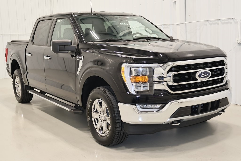 Used 2021 Ford F-150 XLT with VIN 1FTEW1EPXMFC43690 for sale in Canfield, OH