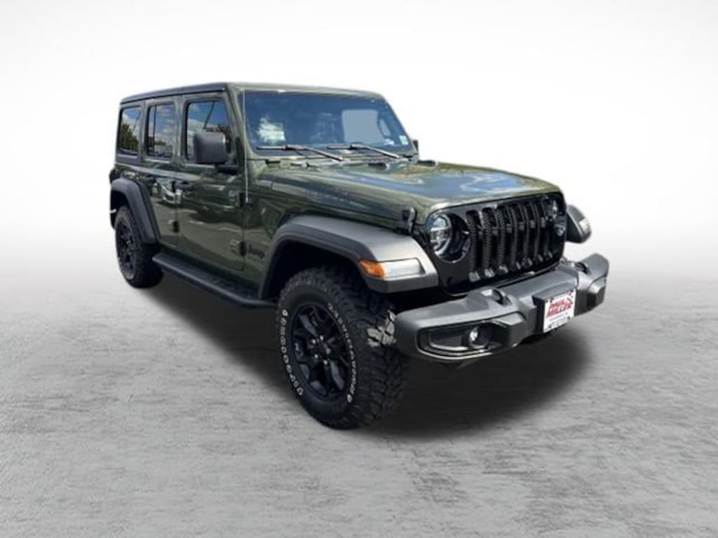 Used 2021 Jeep Wrangler Unlimited Willys SUV