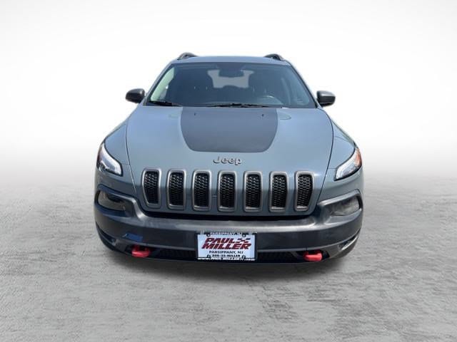 Used 2015 Jeep Cherokee Trailhawk with VIN 1C4PJMBS8FW745957 for sale in Parsippany-Troy Hills, NJ