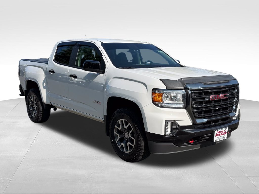 Used 2022 GMC Canyon AT4 w/Leather Truck Crew Cab