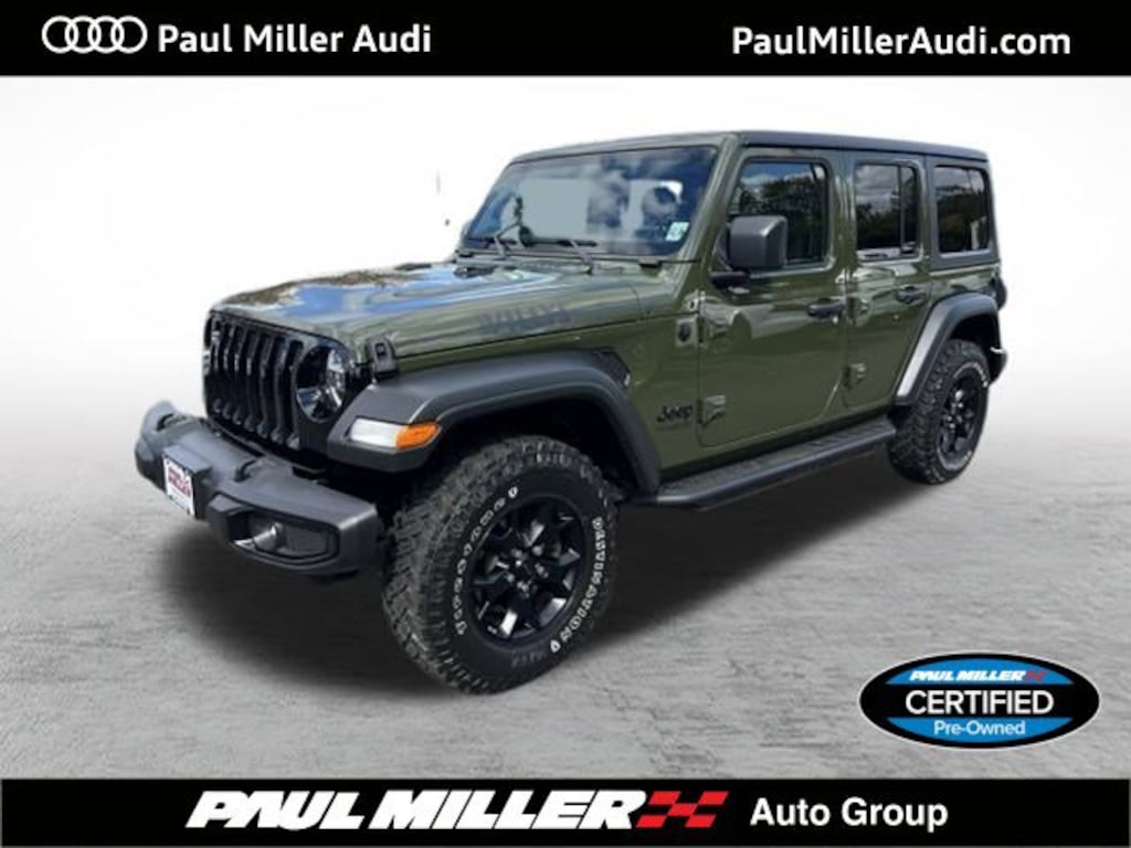 Used 2021 Jeep Wrangler Unlimited Willys SUV