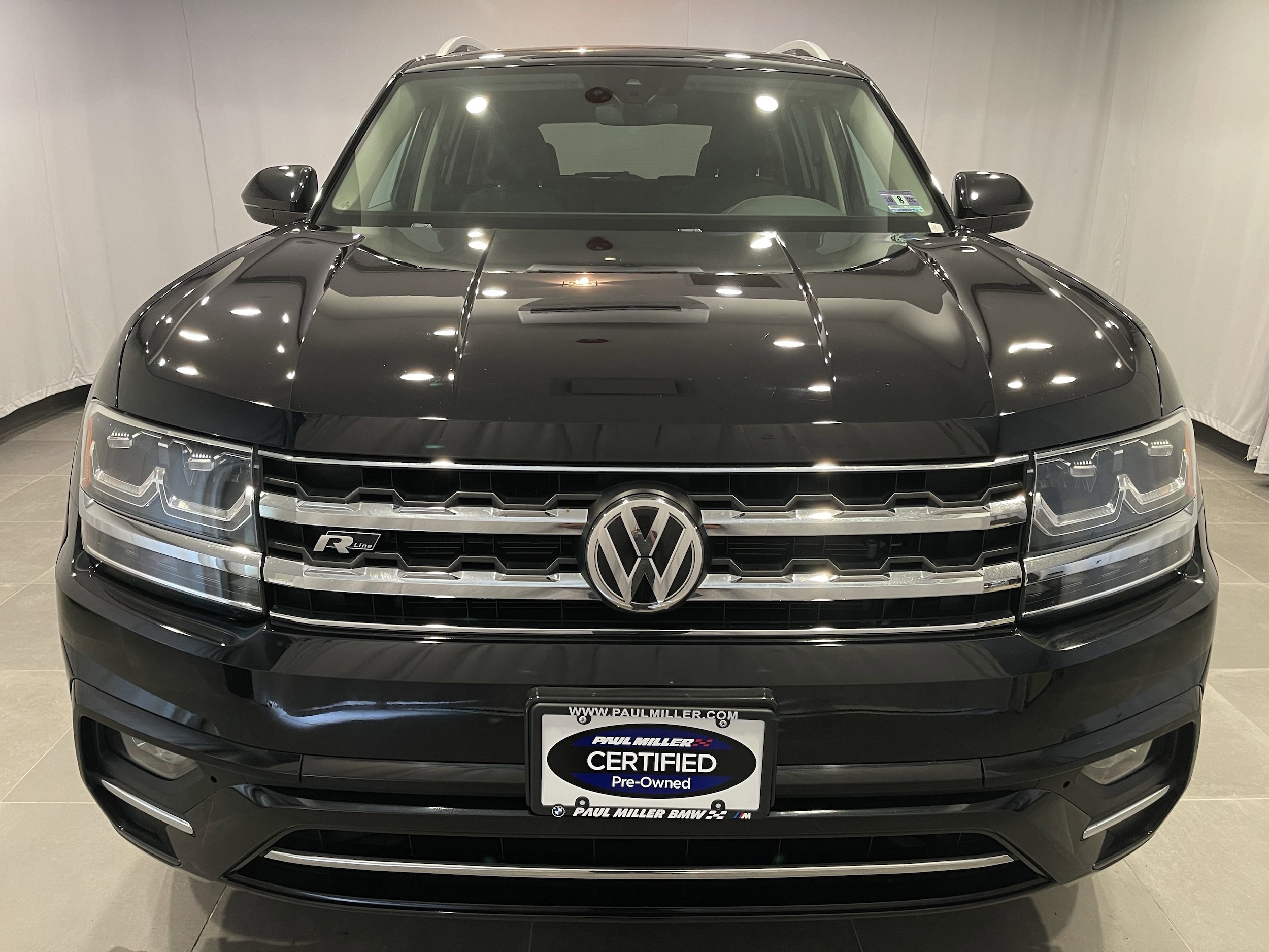 Used 2019 Volkswagen Atlas SE R-Line w/Tech with VIN 1V2XR2CA5KC578034 for sale in Wayne, NJ