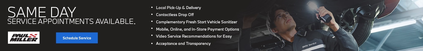 Schedule BMW Service & Repair in Wayne, NJ | Paul Miller BMW