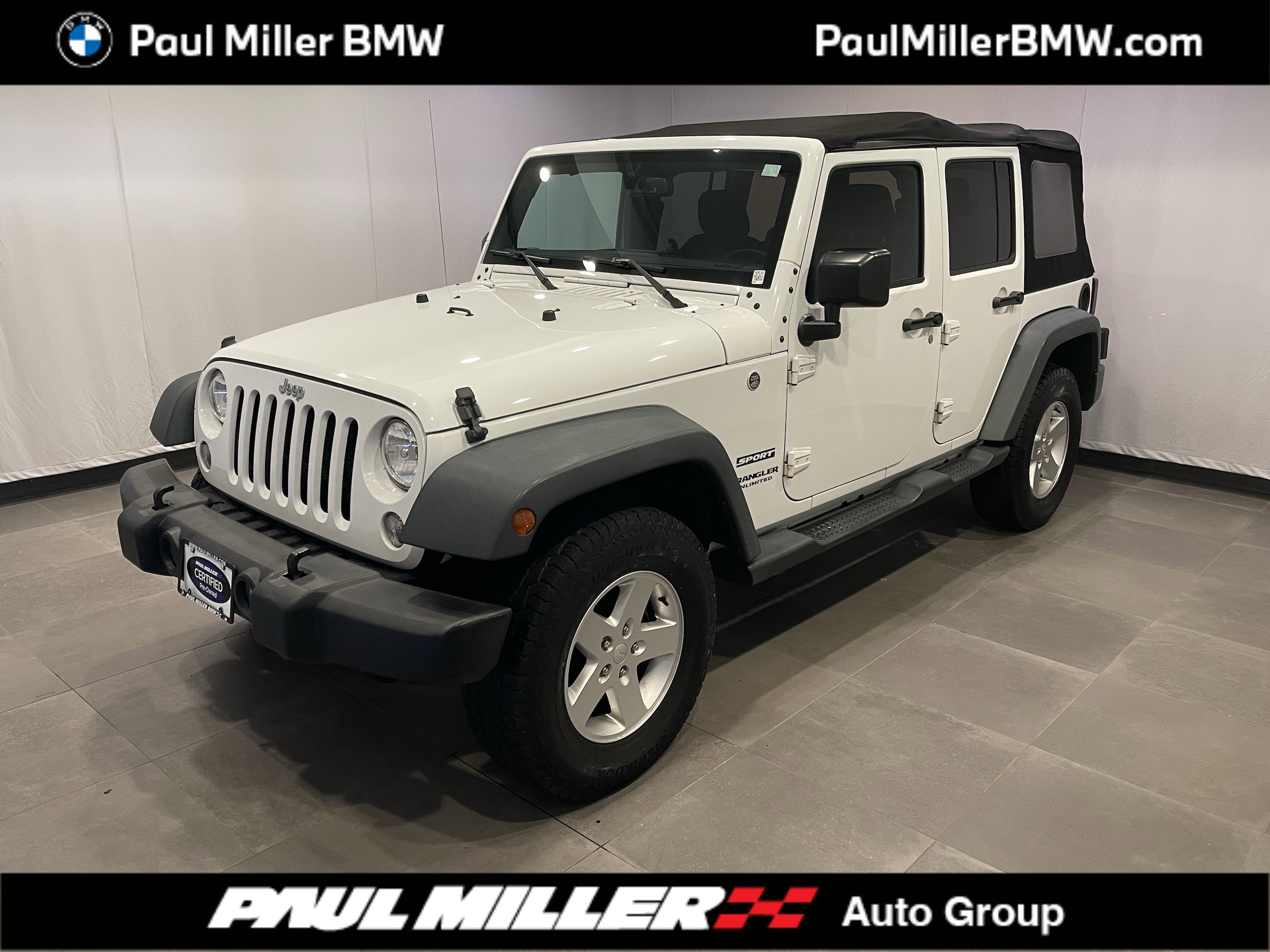 2016 Jeep Wrangler Unlimited Sport S