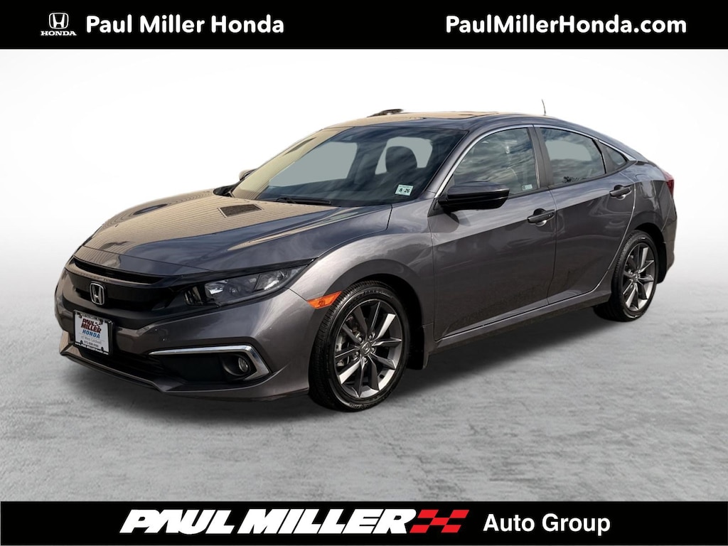 Certified 2021 Honda Civic EX Sedan