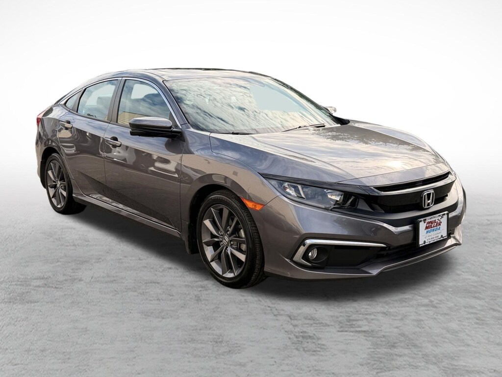 Certified 2021 Honda Civic EX Sedan