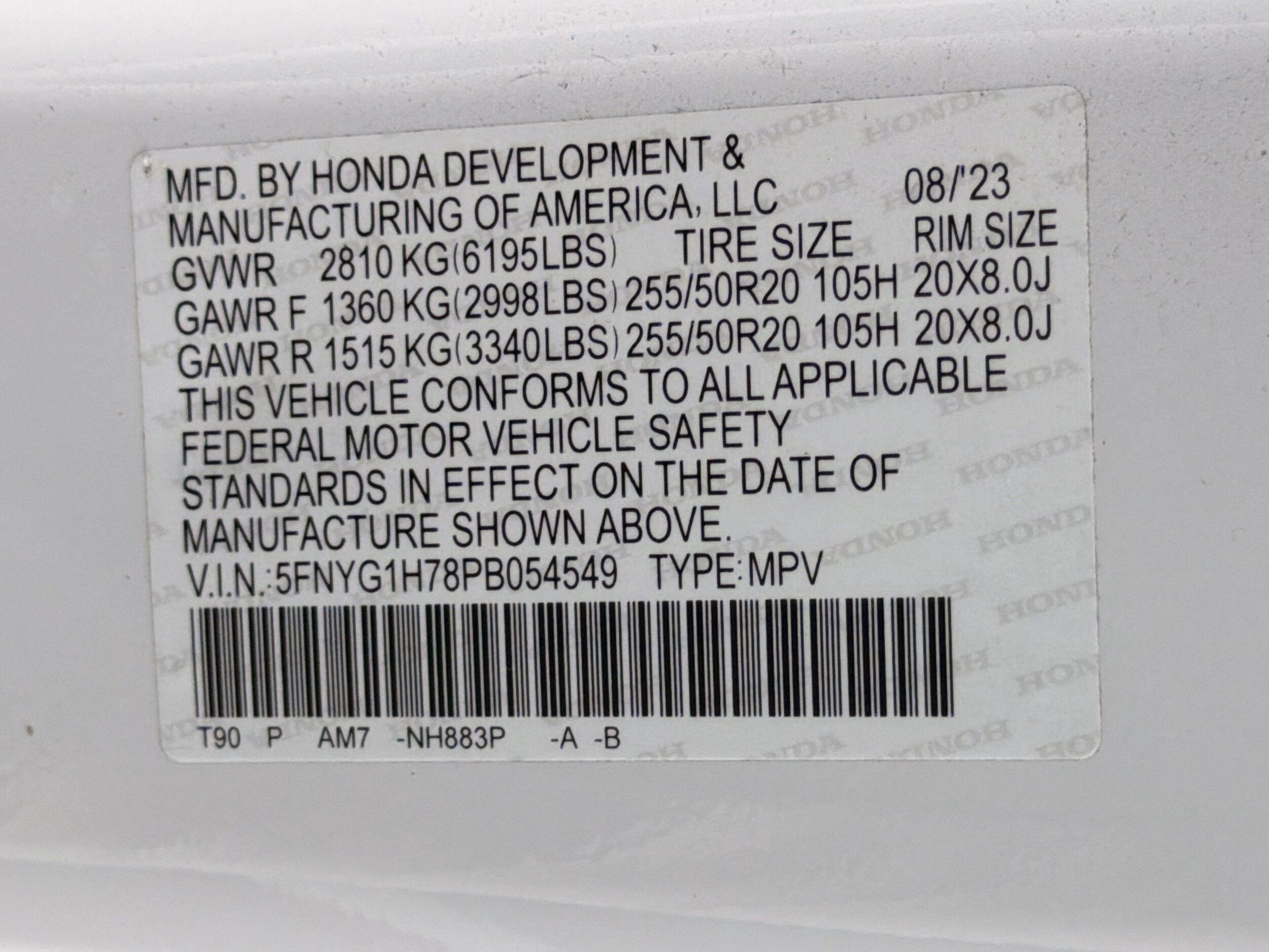 2023 Honda Pilot Touring - Photo 30