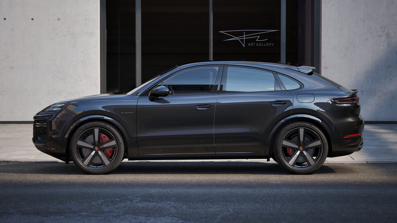 New 2027 Porsche Cayenne E-Hybrid Coupe Turbo SUV
