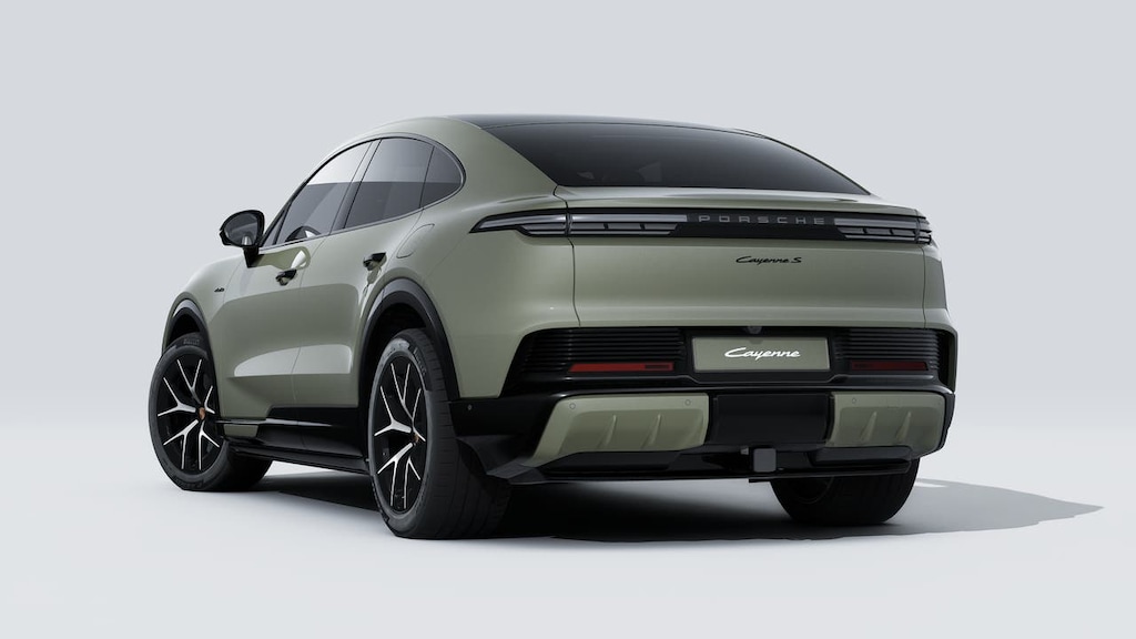 New 2026 Porsche Cayenne S Coupe Electric Coupe