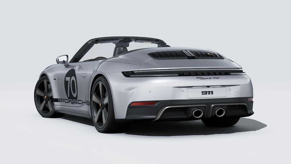 New 2026 Porsche 911 Spirit 70 Convertible