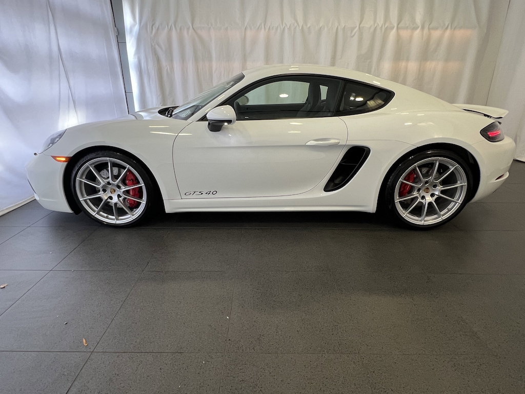 Certified 2025 Porsche 718 Cayman GTS 4.0 Coupe