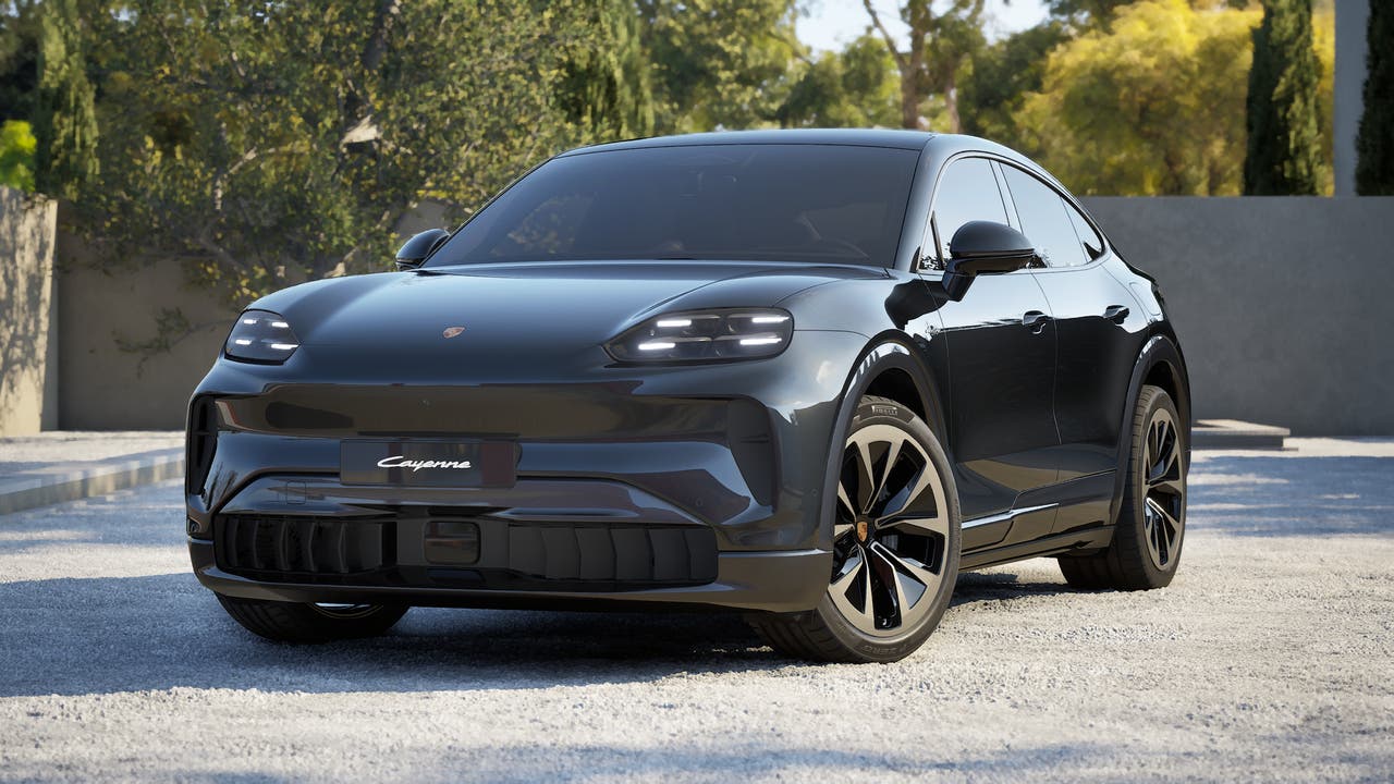  Porsche Cayenne Coupe Electric