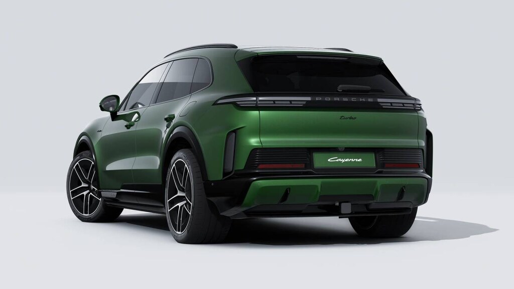 New 2026 Porsche Cayenne Turbo Electric SUV
