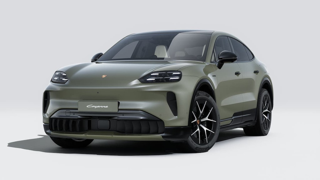 New 2026 Porsche Cayenne S Coupe Electric Coupe