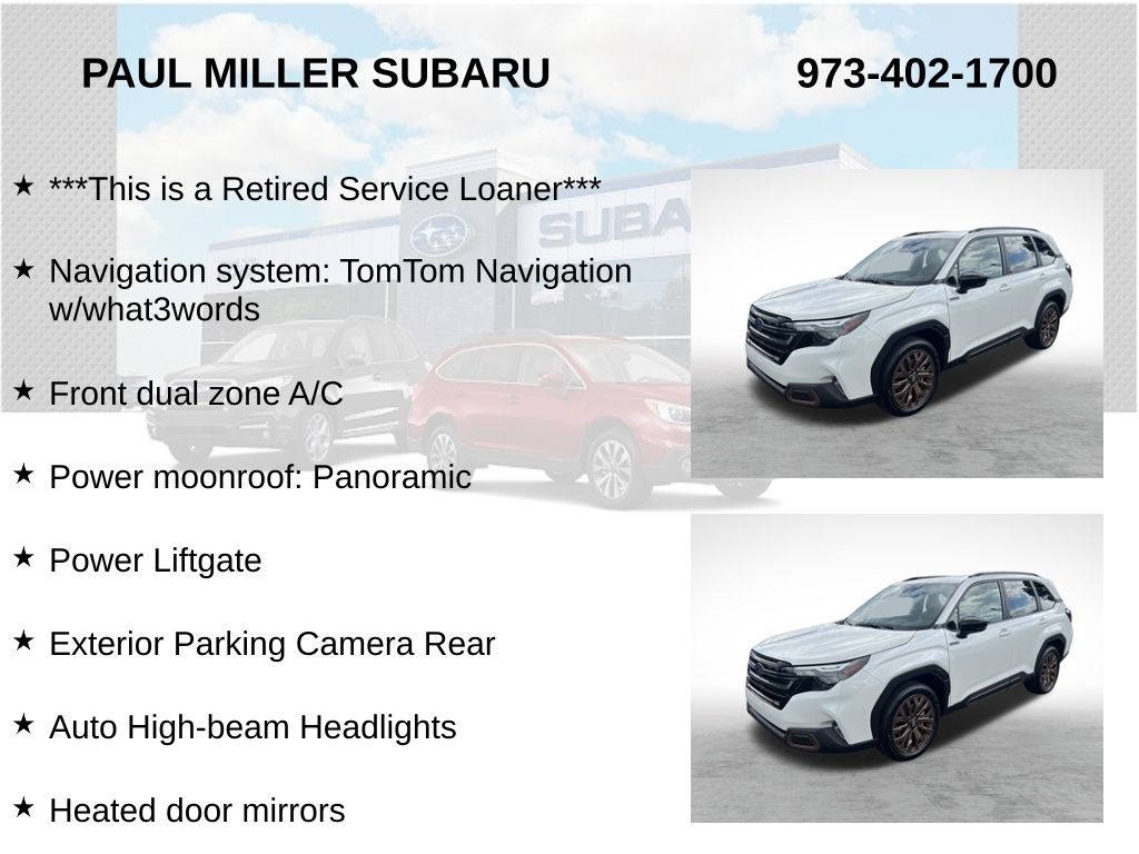 2025 Subaru Forester Sport - Photo 8