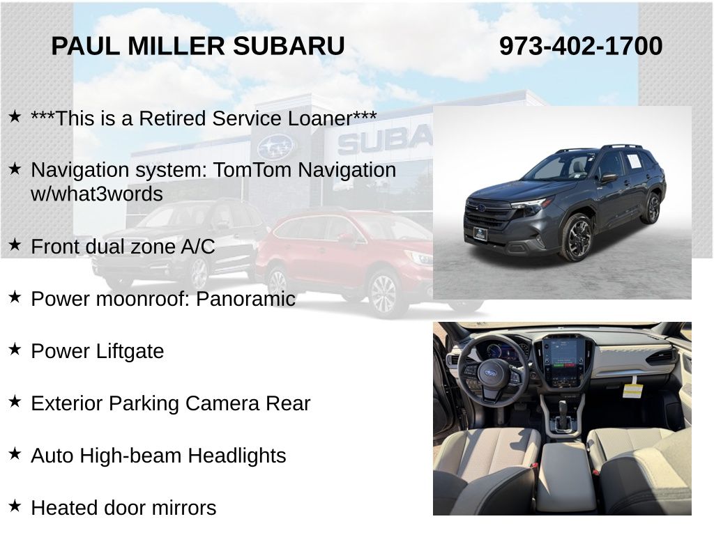 2025 Subaru Forester Premium - Photo 8