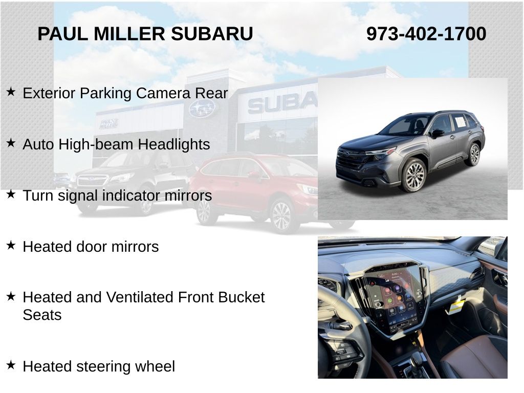 2025 Subaru Forester Touring - Photo 14