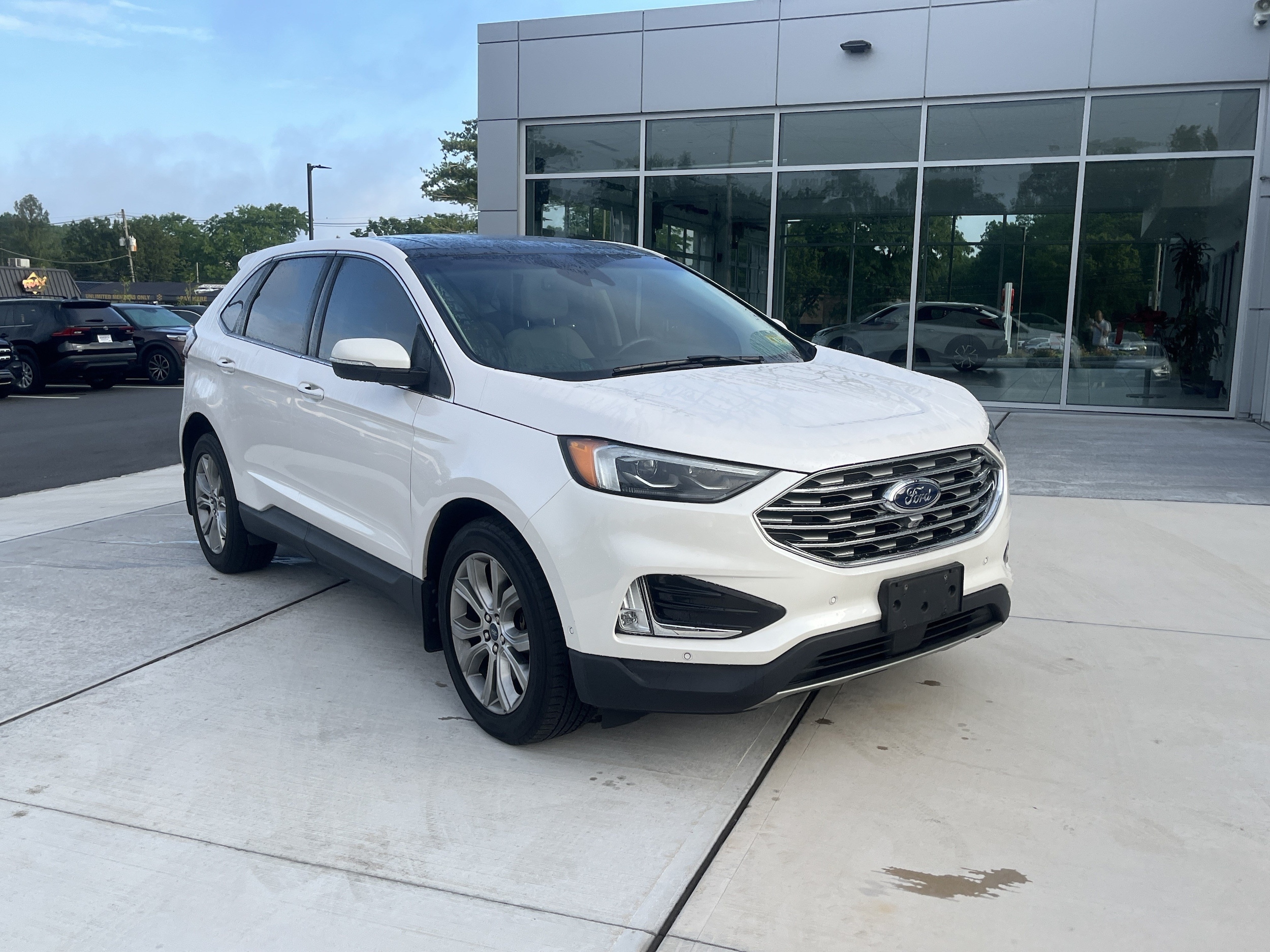 Used 2019 Ford Edge Titanium with VIN 2FMPK4K98KBB33744 for sale in West Caldwell, NJ