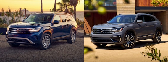 2021 Vw Atlas Vs 2021 Vw Atlas Cross Sport Paul Miller Volkswagen