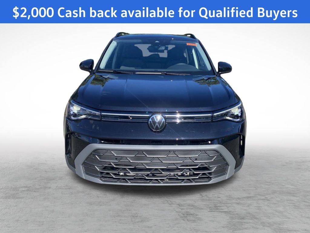 New 2025 Volkswagen Taos 1.5T SE Black SUV