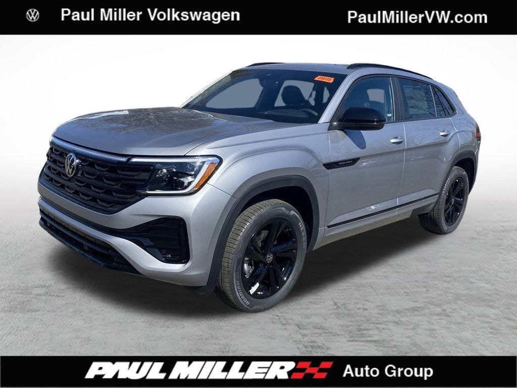 New 2025 Volkswagen Atlas Cross Sport 2.0T SEL R-Line Black SUV