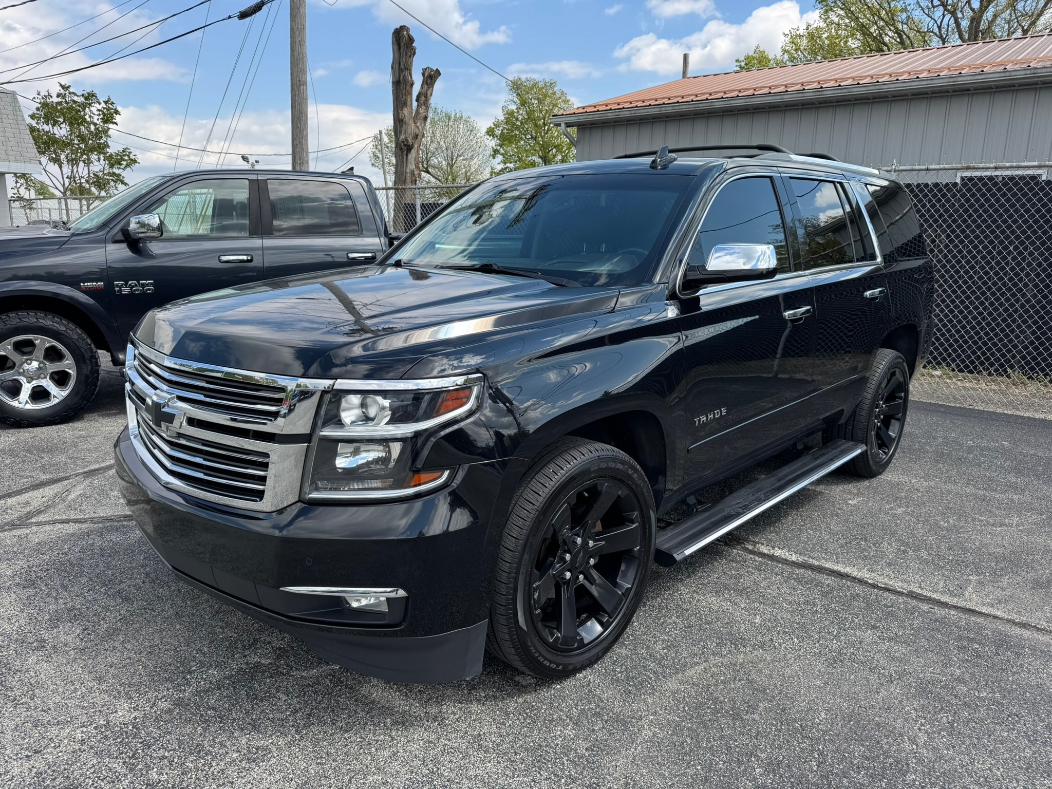 Used 2017 Chevrolet Tahoe Premier with VIN 1GNSKCKC7HR164579 for sale in Peru, IN