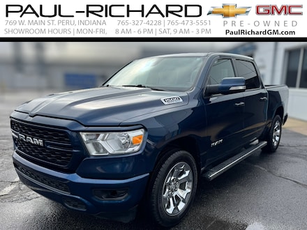 2022 Ram 1500 Big Horn Crew Cab 4x4 57 Box Truck