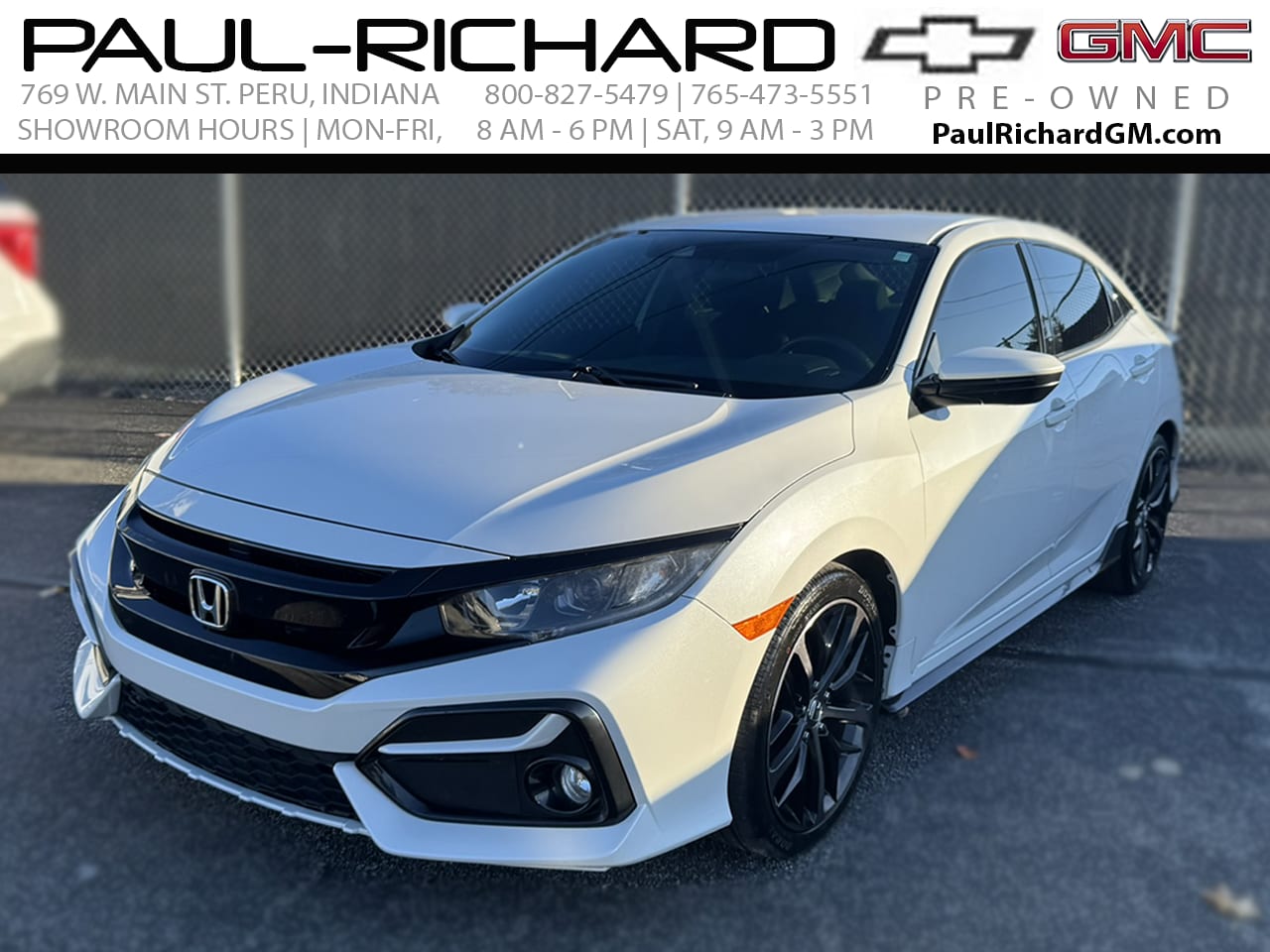 2020 Honda Civic Hatchback Sport's photo