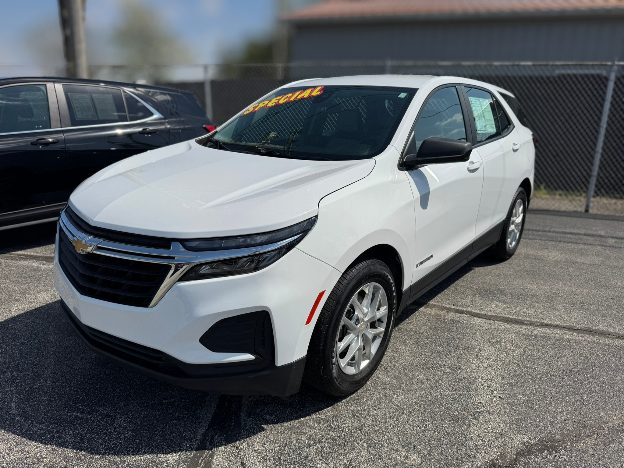 Used 2023 Chevrolet Equinox LS with VIN 3GNAXHEG5PL154860 for sale in Peru, IN