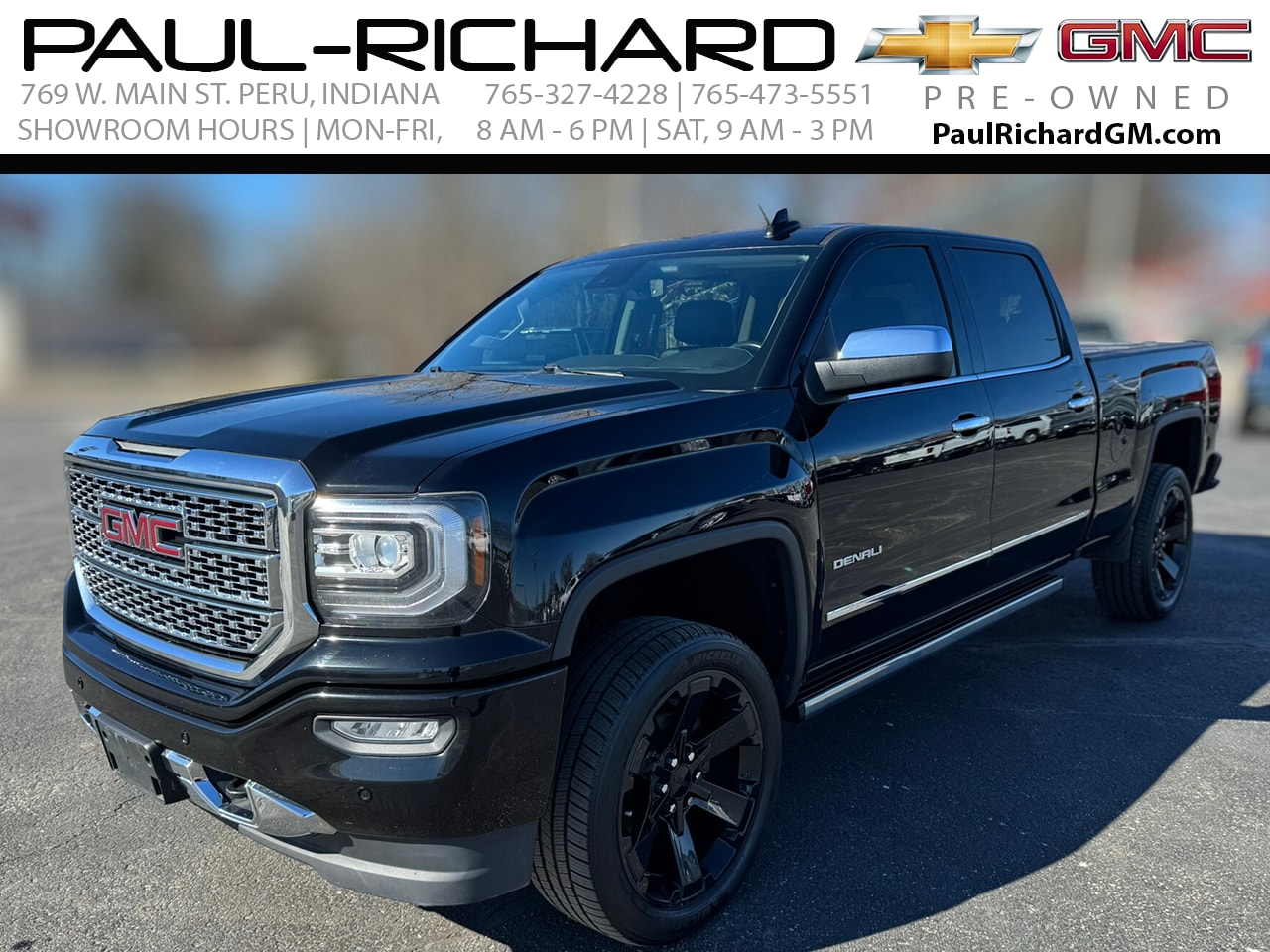 2018 GMC Sierra 1500 Denali Crew Cab 4WD
