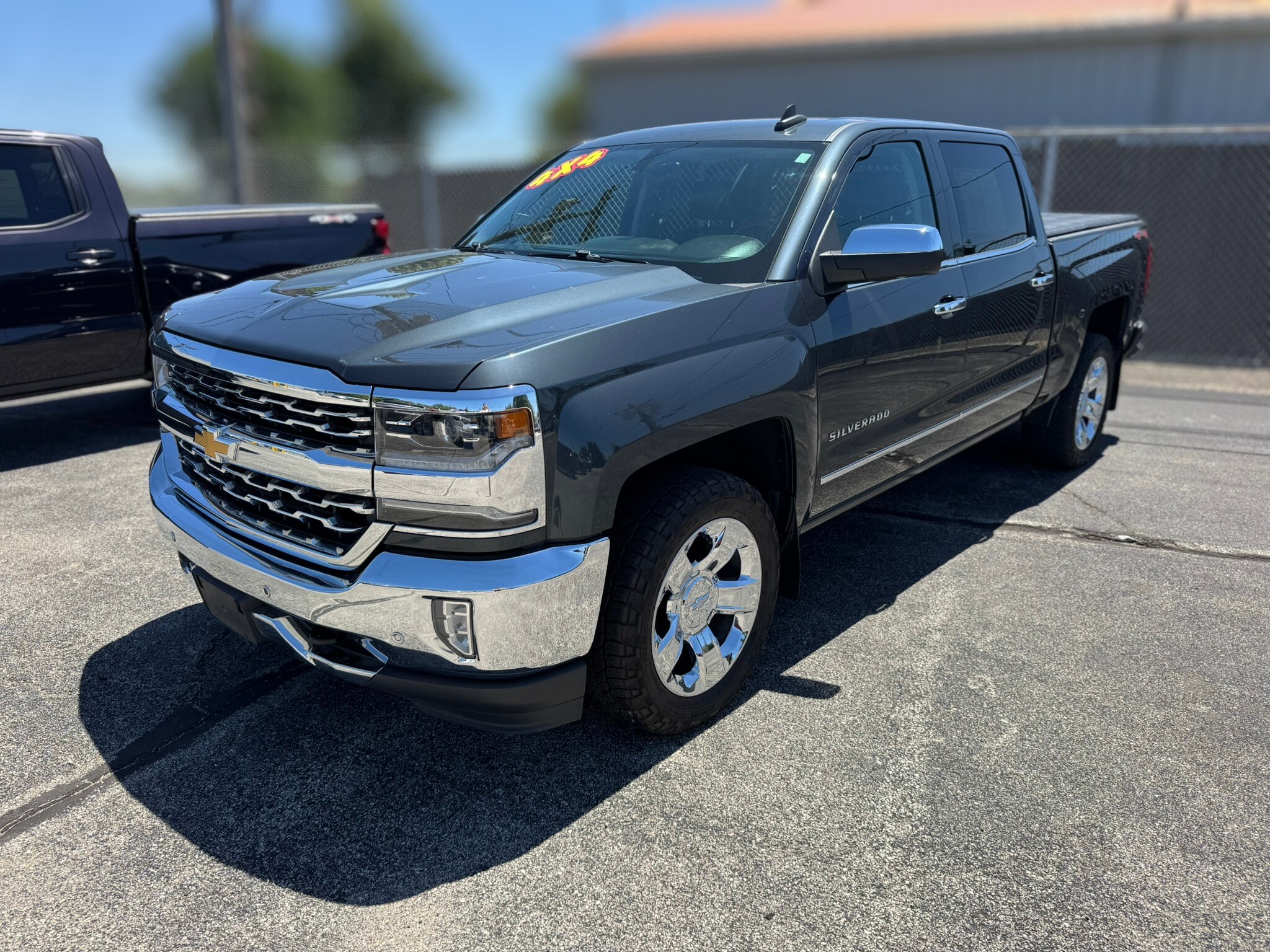 Used 2017 Chevrolet Silverado 1500 LTZ with VIN 3GCUKSEC6HG487755 for sale in Peru, IN