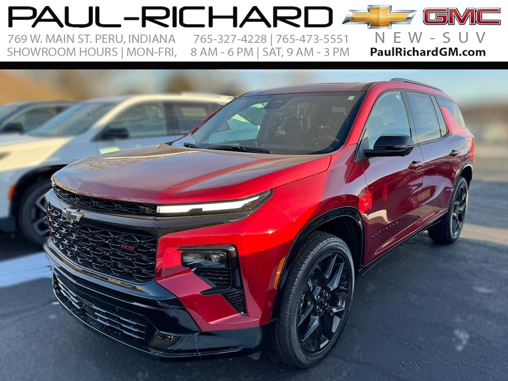 New 2026 Chevrolet Traverse RS SUV