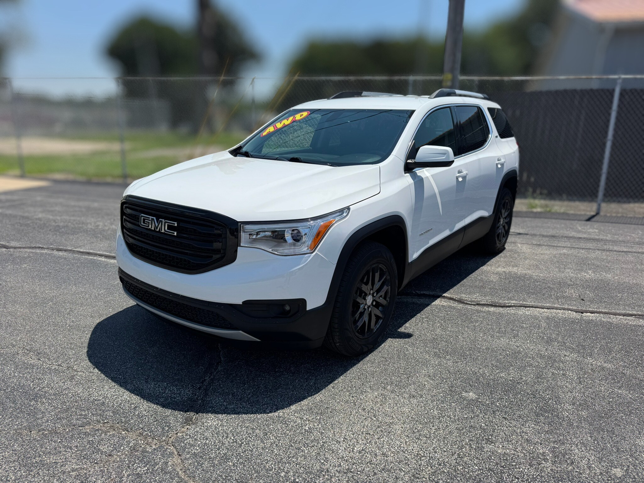 Used 2017 GMC Acadia SLT-1 with VIN 1GKKNULS3HZ186367 for sale in Peru, IN