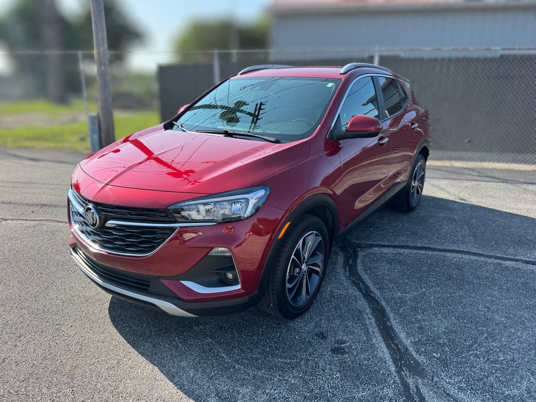 Used 2021 Buick Encore GX Select with VIN KL4MMDS28MB111492 for sale in Peru, IN