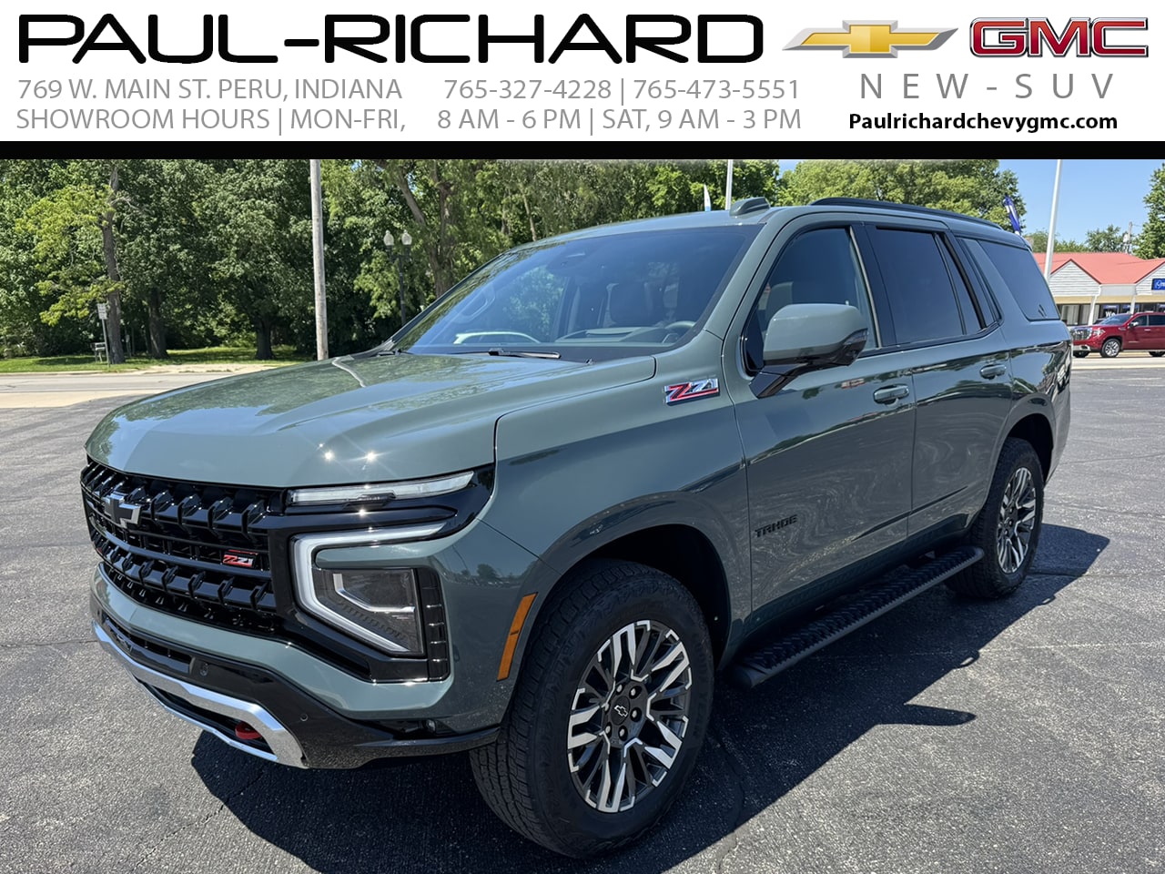 Cypress Gray 2026 Chevrolet Tahoe SUV / Crossover Four-Wheel Drive Automatic