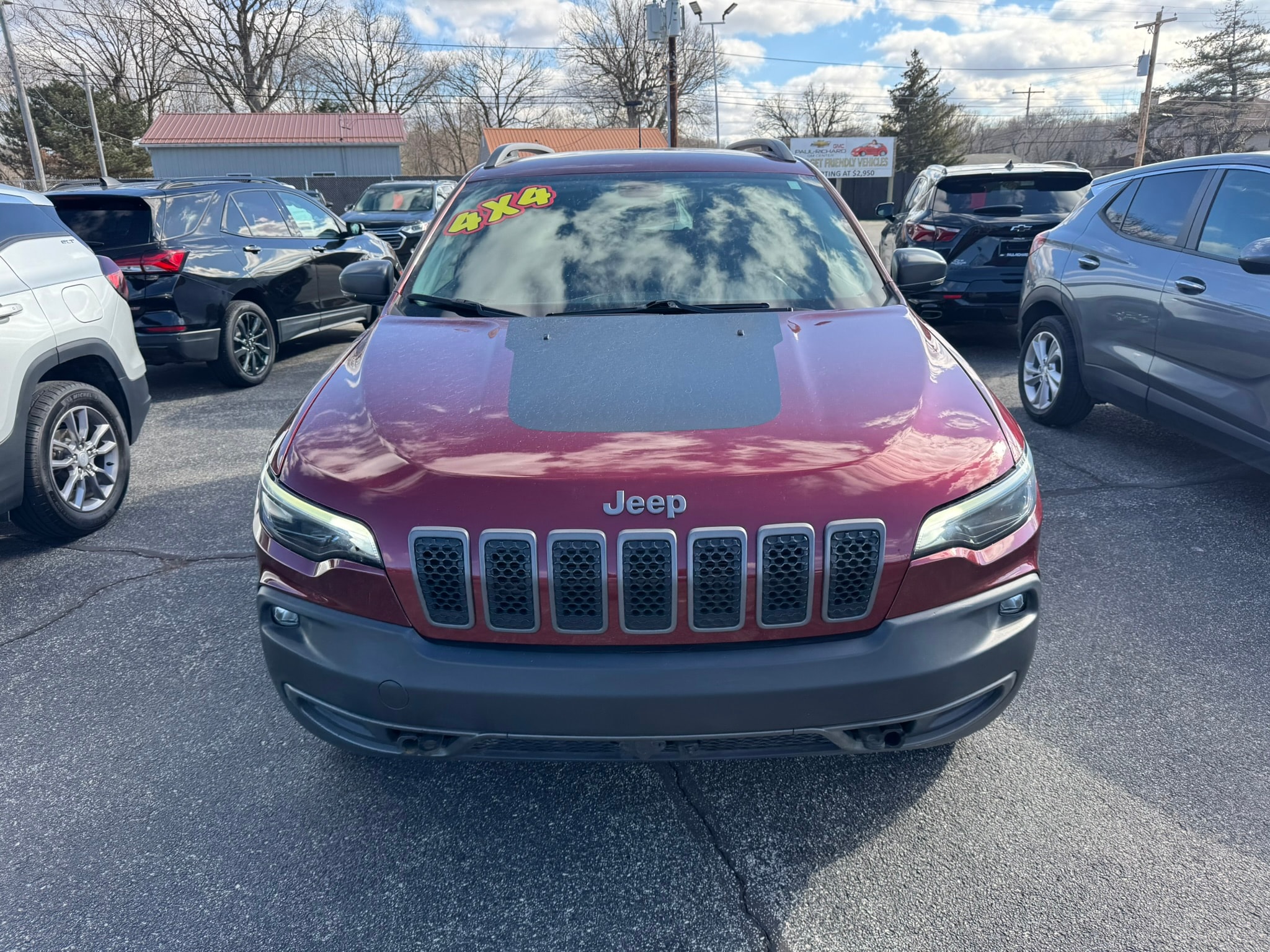Used 2020 Jeep Cherokee Trailhawk with VIN 1C4PJMBX7LD613243 for sale in Peru, IN